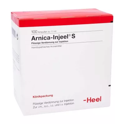 ARNICA INJEEL S Ampolas, 100 unid
