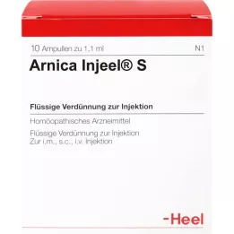 ARNICA INJEEL S Ampolas, 10 unid