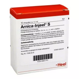 ARNICA INJEEL S Ampolas, 10 unid