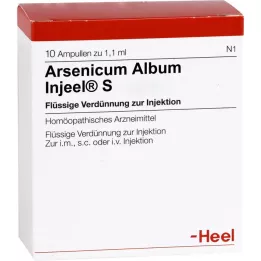 ARSENICUM ALBUM INJEEL S Ampolas, 10 unid