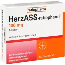 HERZASS-ratiopharm 100 mg comprimidos, 100 unid