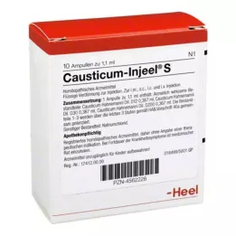 CAUSTICUM INJEEL S Ampolas, 10 unid