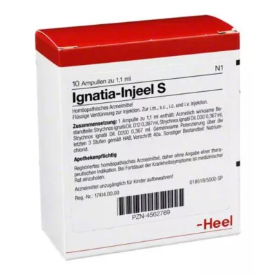 IGNATIA INJEEL S Ampolas, 10 unid IGNATIA INJEEL S Ampolas, 10 unid