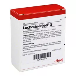 Ampolas Lachesis Injeel S, 10 unid