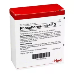 PHOSPHORUS INJEEL S Ampolas, 10 unid