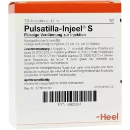 PULSATILLA INJEEL S Ampolas, 10 unid