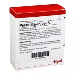 PULSATILLA INJEEL S Ampolas, 10 unid