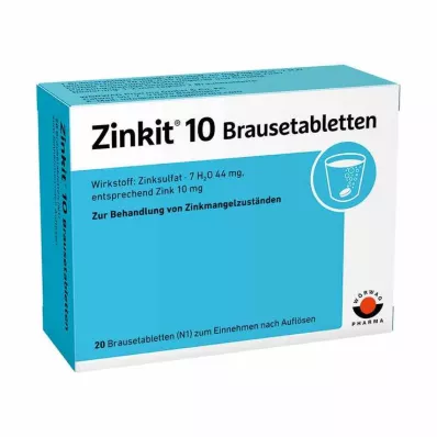 ZINKIT 10 comprimidos efervescentes, 20 unidades
