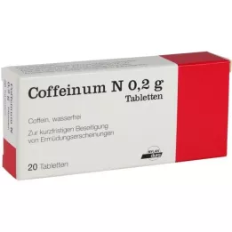 COFFEINUM N 0,2 g comprimidos, 20 unid