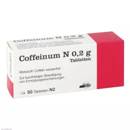 COFFEINUM N 0,2 g comprimidos, 50 unid