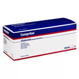 COMPRILAN Ligadura elástica 10 cmx5 m, 10 pcs
