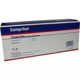 COMPRILAN Ligadura elástica 12 cmx5 m, 10 pcs