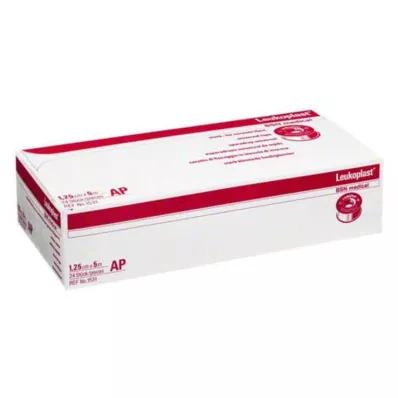 LEUKOPLAST 1,25 cmx5 m, 24 peças LEUKOPLAST 1,25 cmx5 m, 24 peças