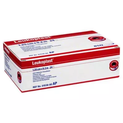 LEUKOPLAST 1,25 cmx9,2 m, 24 pcs LEUKOPLAST 1,25 cmx9,2 m, 24 pcs