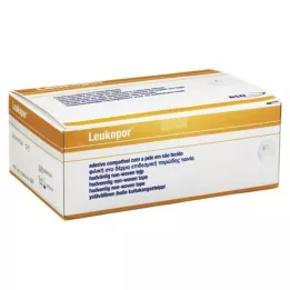 LEUKOPOR 2,5 cmx9,2 m, 12 pcs