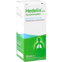 HEDELIX s.a. Gotas orais, 20 ml