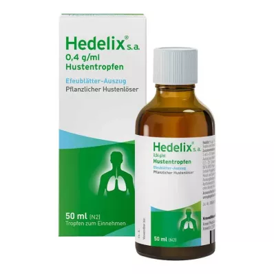 HEDELIX s.a. Gotas orais, 50 ml HEDELIX s.a. Gotas orais, 50 ml