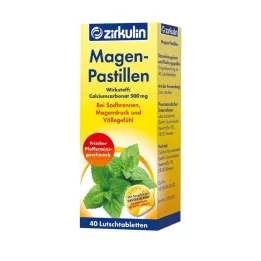 ZIRKULIN Pastilhas para o estômago, 40 unid