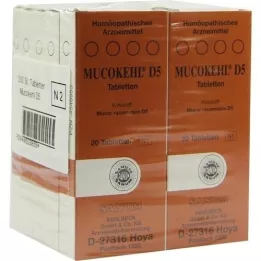 MUCOKEHL Comprimidos D 5, 10X20 pcs