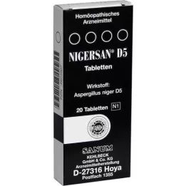 NIGERSAN D 5 comprimidos, 20 unid