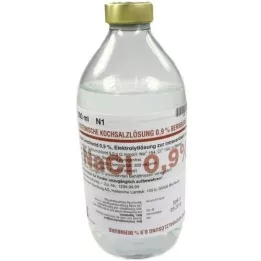 ISOTONISCHE Cloreto de sódio 0,9% Bernburg Inf.-L.Glas, 500 ml