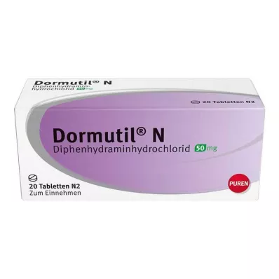 DORMUTIL Comprimidos N, 20 unidades DORMUTIL Comprimidos N, 20 unidades