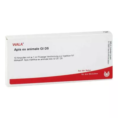 APIS EX animal GL D 5 ampolas, 10X1 ml