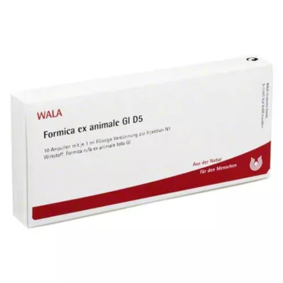 FORMICA EX animal GL D 5 ampolas, 10X1 ml FORMICA EX animal GL D 5 ampolas, 10X1 ml