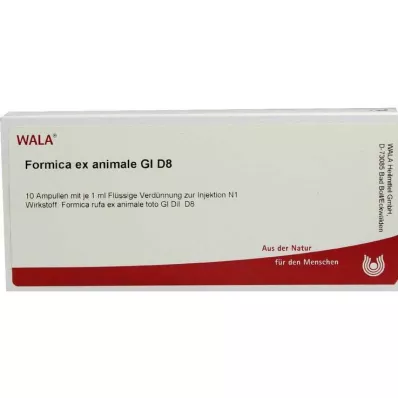 FORMICA EX animal GL D 8 ampolas, 10X1 ml