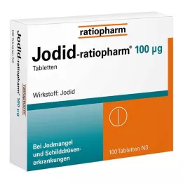 JODID-ratiopharm 100 µg comprimidos, 100 unid