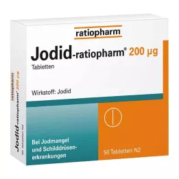 JODID-ratiopharm 200 μg comprimidos, 50 unidades