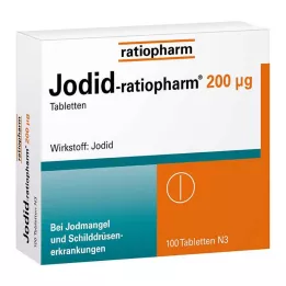 JODID-ratiopharm 200 μg comprimidos, 100 unidades