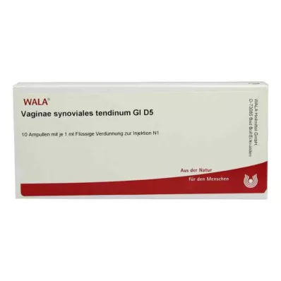 VAGINAE tendinite sinovial GL D 5 ampolas, 10X1 ml VAGINAE tendinite sinovial GL D 5 ampolas, 10X1 ml