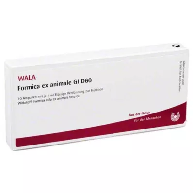FORMICA EX animale GL D 60 ampolas, 10X1 ml FORMICA EX animale GL D 60 ampolas, 10X1 ml