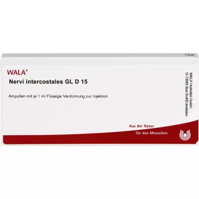 NERVI intercostais GL D 15 ampolas, 10X1 ml