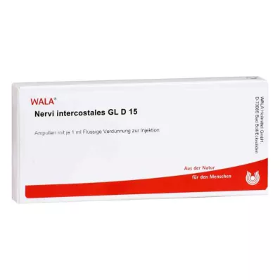 NERVI intercostais GL D 15 ampolas, 10X1 ml