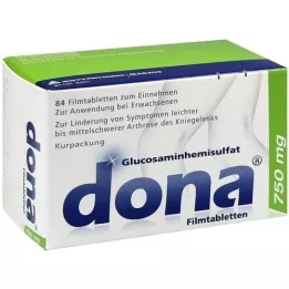 DONA Comprimidos revestidos por película de 750 mg, 84 unidades