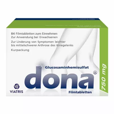 DONA Comprimidos revestidos por película de 750 mg, 84 unidades