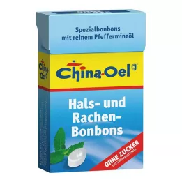 CHINA ÖL Pastilhas para dor de garganta e tosse sem açúcar, 40 g