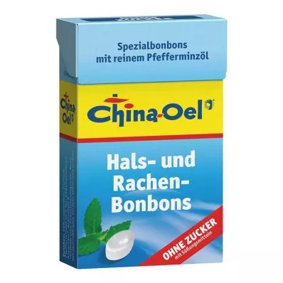 CHINA ÖL Pastilhas para dor de garganta e tosse sem açúcar, 40 g