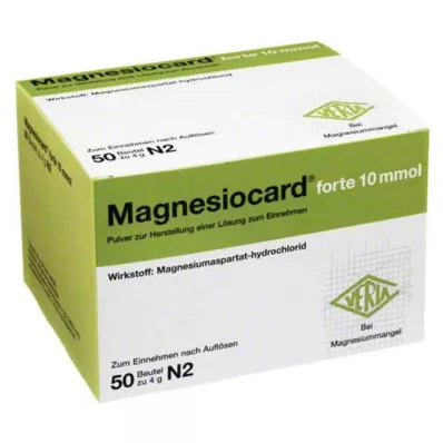 MAGNESIOCARD forte 10 mmol Plv.z.Her.e.Lsg.z.Einn., 50 unid MAGNESIOCARD forte 10 mmol Plv.z.Her.e.Lsg.z.Einn., 50 unid