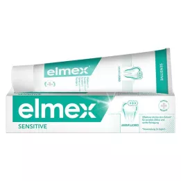 ELMEX Caixa dobrável de pasta de dentes Sensitive, 75 ml