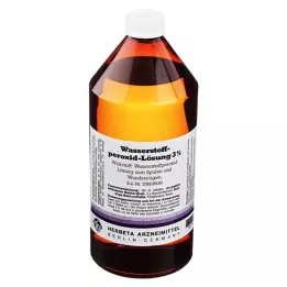 WASSERSTOFFPEROXID Solução a 3%, 1000 ml