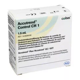 ACCUTREND Controlo CH 1 solução, 1X1,5 ml