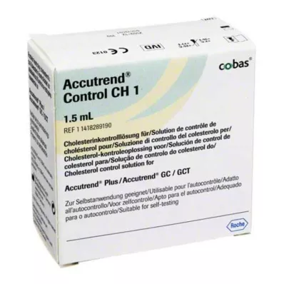 ACCUTREND Controlo CH 1 solução, 1X1,5 ml ACCUTREND Controlo CH 1 solução, 1X1,5 ml