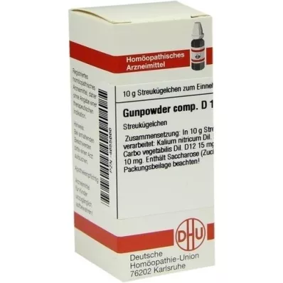 GUNPOWDER comp.D 12 glóbulos, 10 g