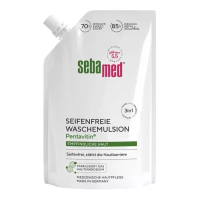 SEBAMED Embalagem de recarga de emulsão de lavagem líquida, 400 ml SEBAMED Embalagem de recarga de emulsão de lavagem líquida, 400 ml