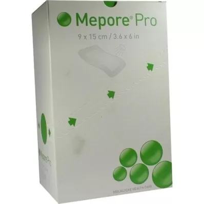 MEPORE Emplastros estéreis Pro 9x15 cm, 40 pcs