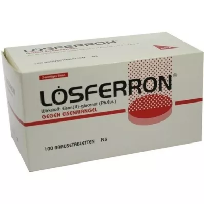 LÖSFERRON Comprimidos efervescentes, 100 unidades