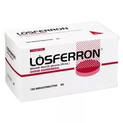 LÖSFERRON Comprimidos efervescentes, 100 unidades LÖSFERRON Comprimidos efervescentes, 100 unidades